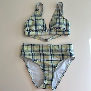 Splendid Plaid Bikini Small